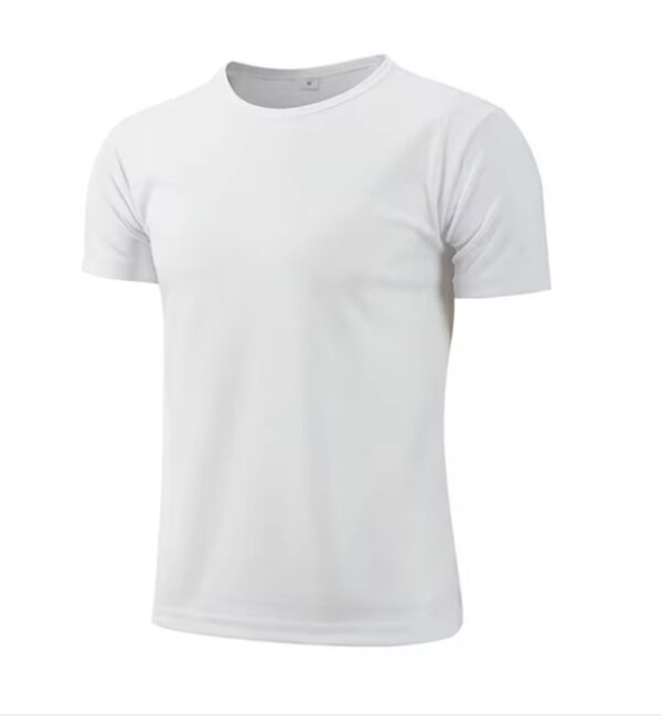 Tricou clasic bumbac - alb