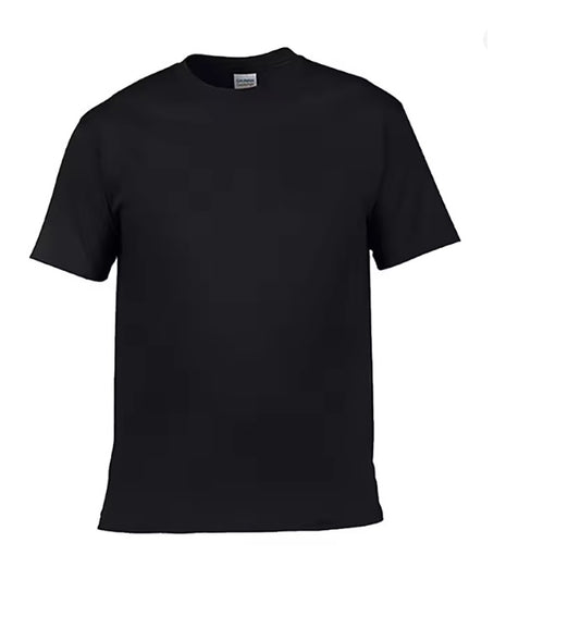 Tricou clasic bumbac - negru