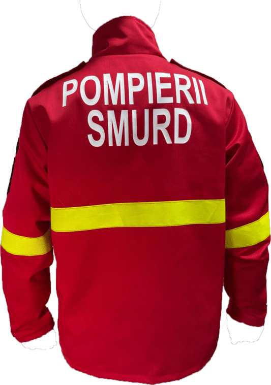 Geaca SMURD  din tercot - captuseala subtire