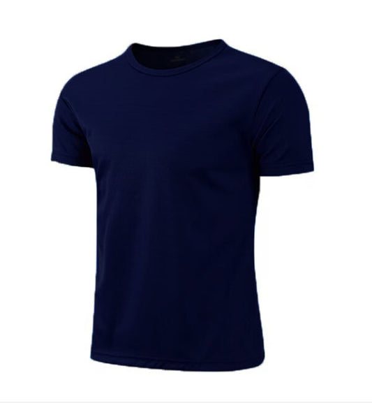 Tricou clasic bumbac - bluemarin